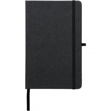 Logo trade corporate gifts picture of: Atlana leather pieces notebook